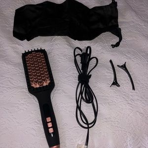 Visage straightening brush